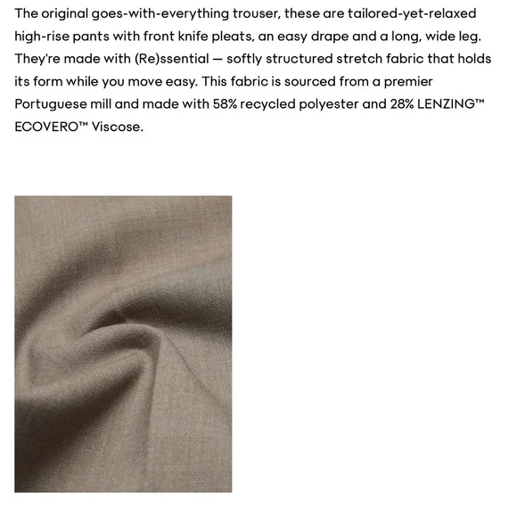 The Effortless Pant™ - (Re)ssential - Heather Nomad Taupe - Picture 4 of 9